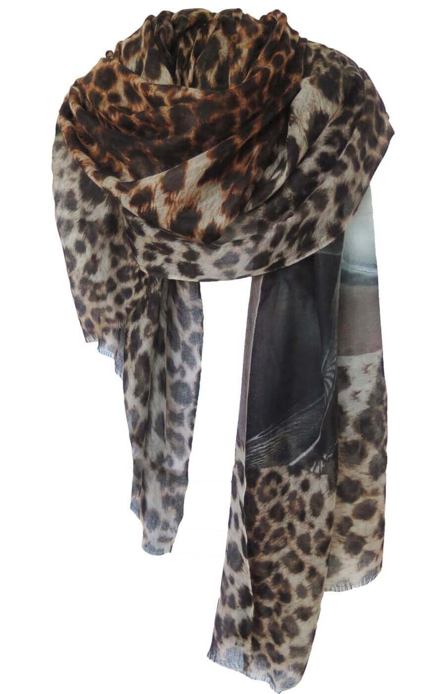 D/Luca Leo Gold Spark - Fine Cashmere Scarf