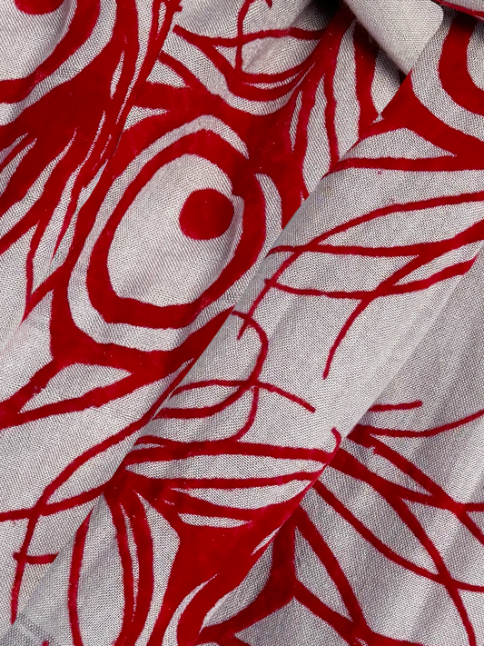 Luca by Leigh & Luca Peacock Red