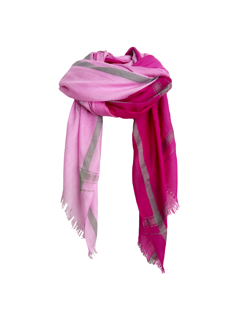 Leigh & Luca Shades of Pink - Lux Modal Scarf