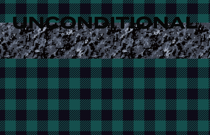 D/Luca   - Plaid Pixel Camouflage - Fine Silk Cashmere Scarf