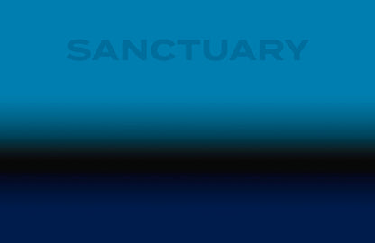 D/Luca   - Sanctuary Shades of Blue - Fine Silk Cashmere Scarf