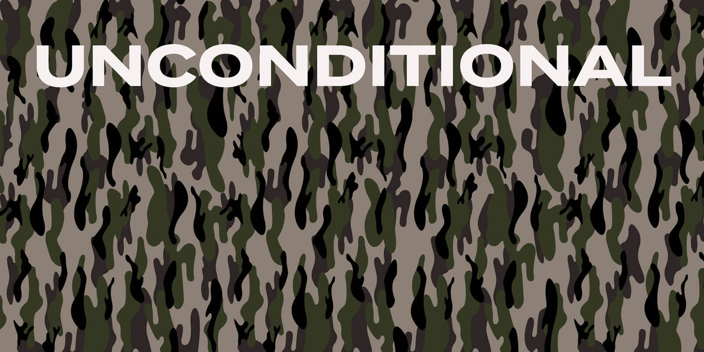 D/Luca Camouflage Olive Unconditional - Fine Cashmere Scarf