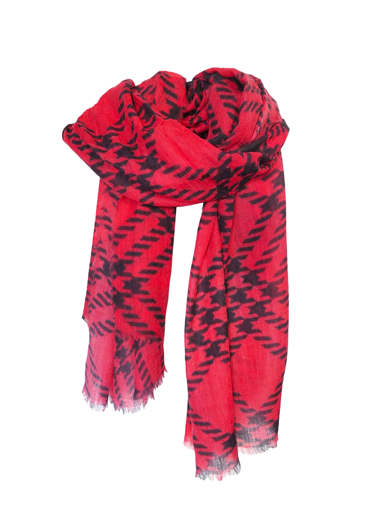 D/Luca Plaid Unconditional - Fine Wool Silk