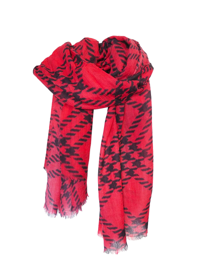 D/Luca Plaid Unconditional - Fine Wool Silk