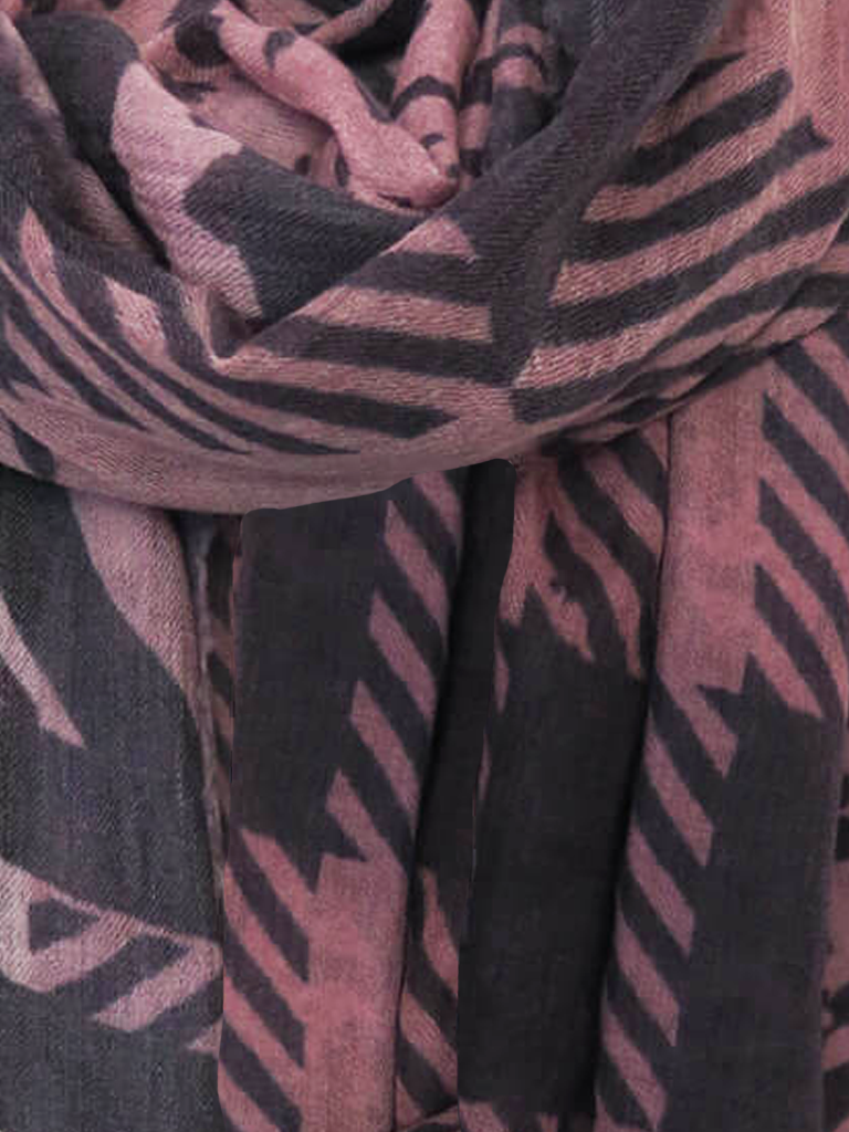 D/Luca Plaid-Leo Unconditional - Fine Wool Silk