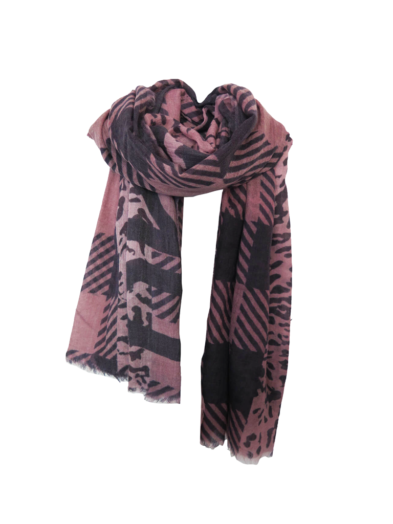 D/Luca Plaid-Leo Unconditional - Fine Wool Silk