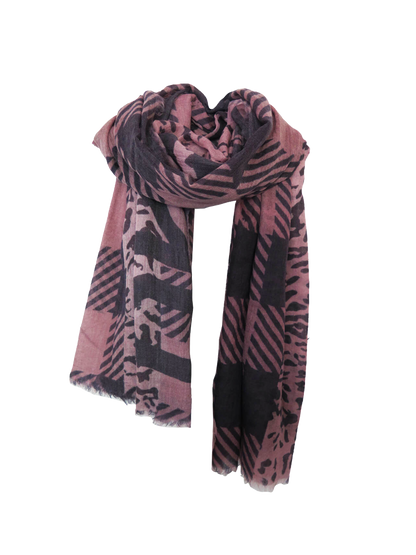 D/Luca Plaid-Leo Unconditional - Fine Wool Silk