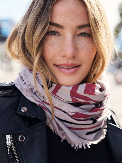 Leigh & Luca Aztek - Silk Cotton Scarf