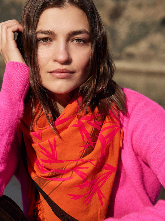 Leigh & Luca -Bamboo - Fine Cotton Scarf