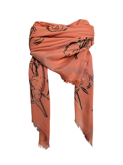 Leigh & Luca -Calla - Silk Cotton Scarf