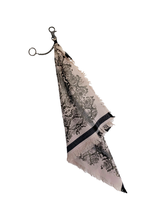 Leigh & Luca Keychain Snake Foil - Fine Cotton